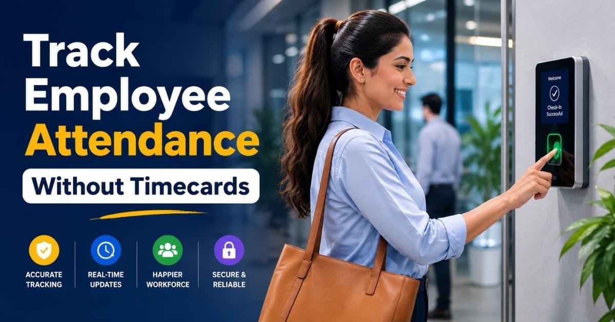 Track Employee Attendance Without Timecards