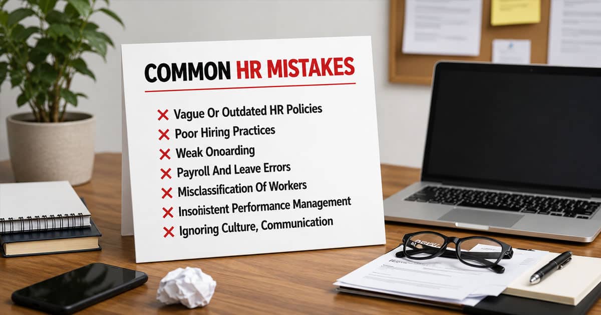 Common HR Mistakes
