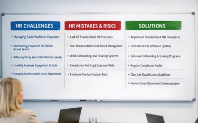 HR Challenges, Risks & Operational Mistakes & Solutions
