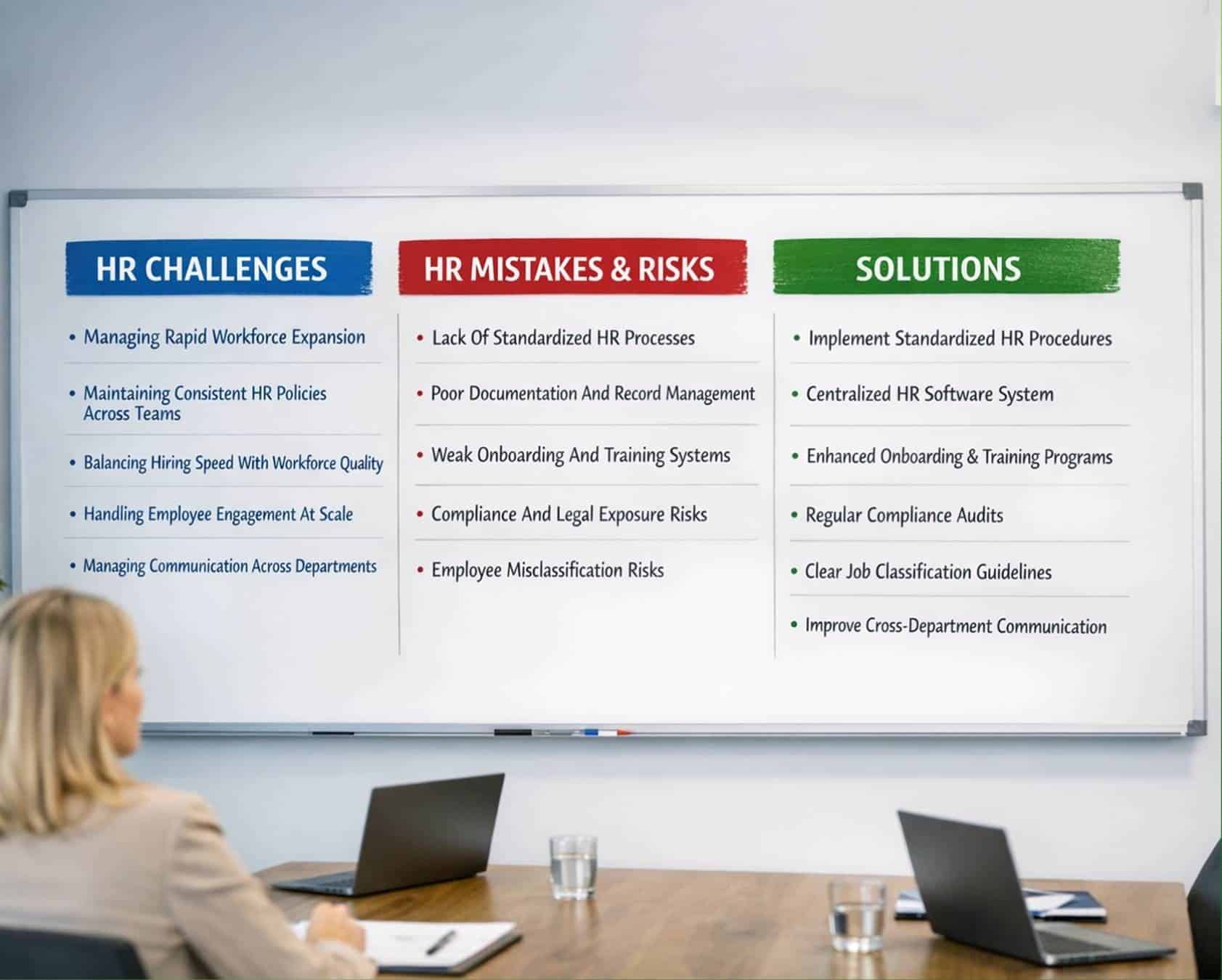 HR Challenges, Risks & Operational Mistakes