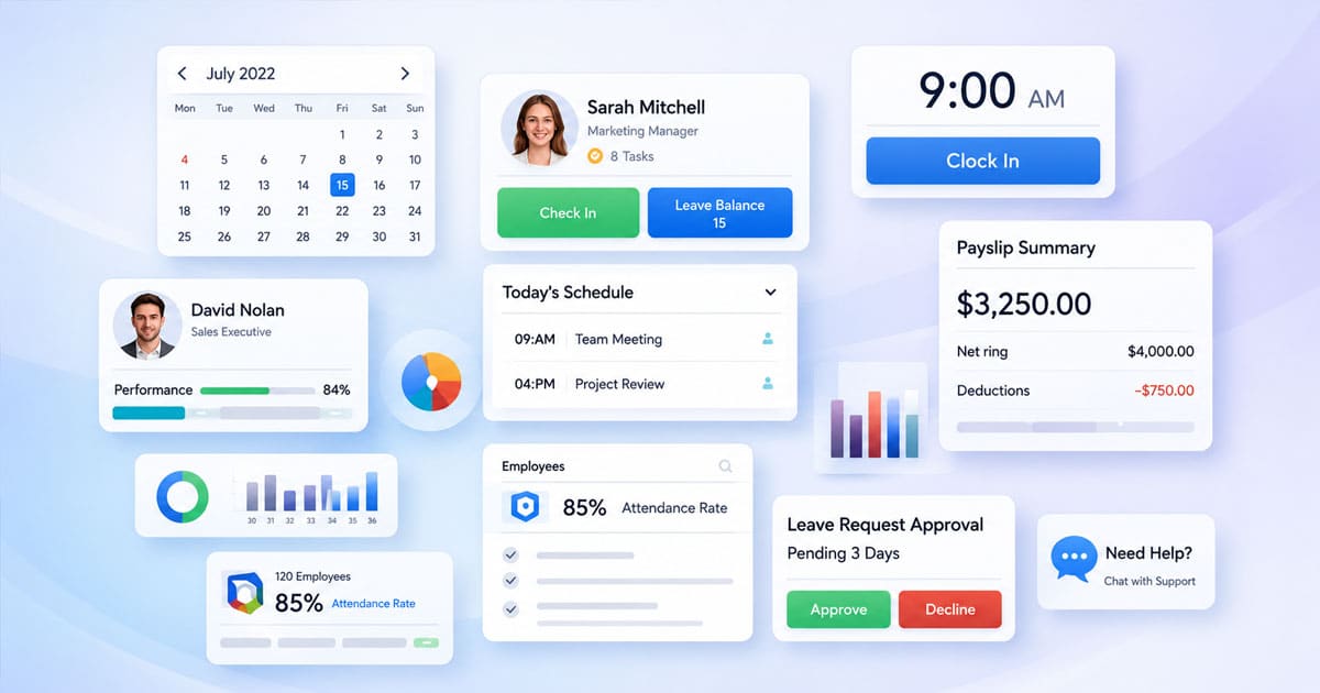 HR Mobile App Features