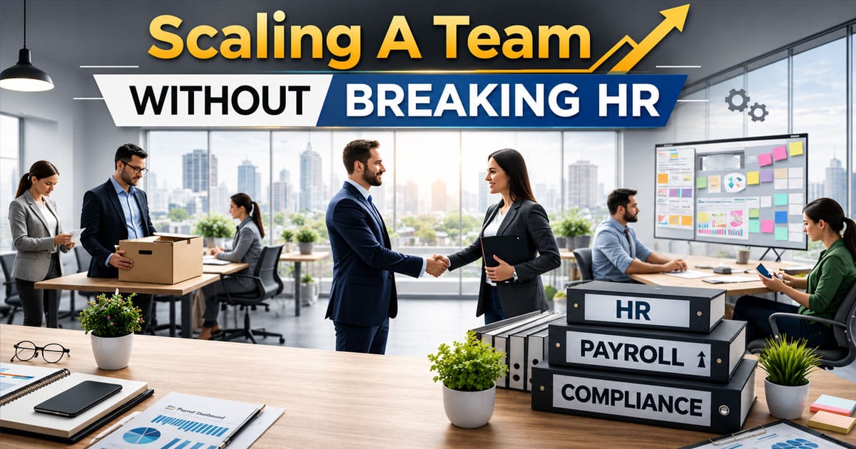 Scaling A Team Without Breaking HR