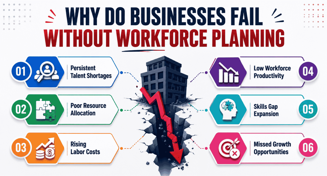 Why Do Businesses Fail Without Workforce Planning