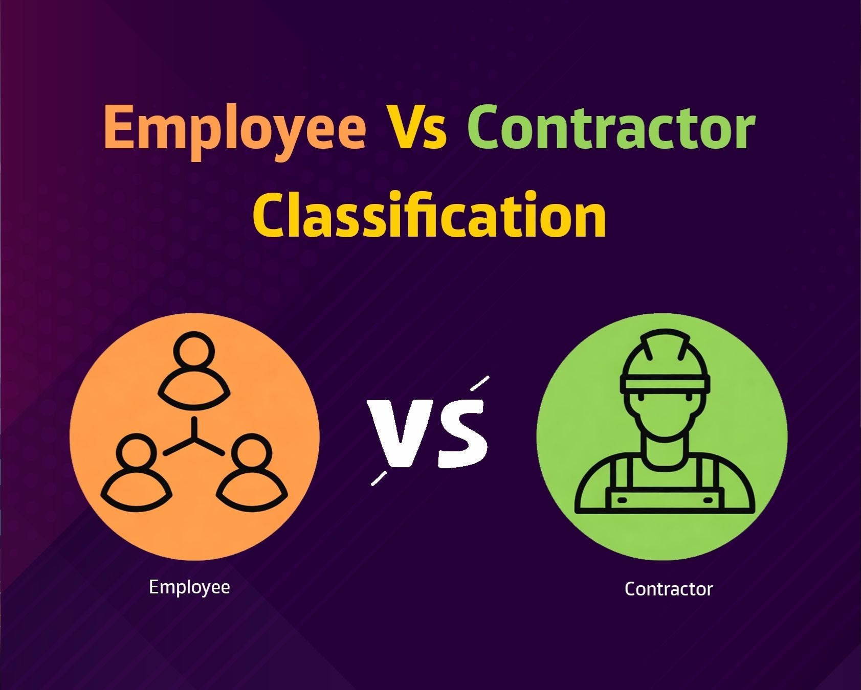 Employee Vs Contractor Classification Guide For Payroll Compliance Employee Vs Contractor Classification Guide For Payroll Compliance