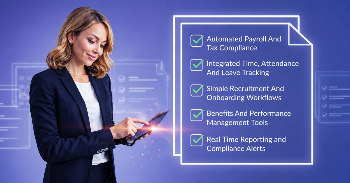 HR Software Features Checklist