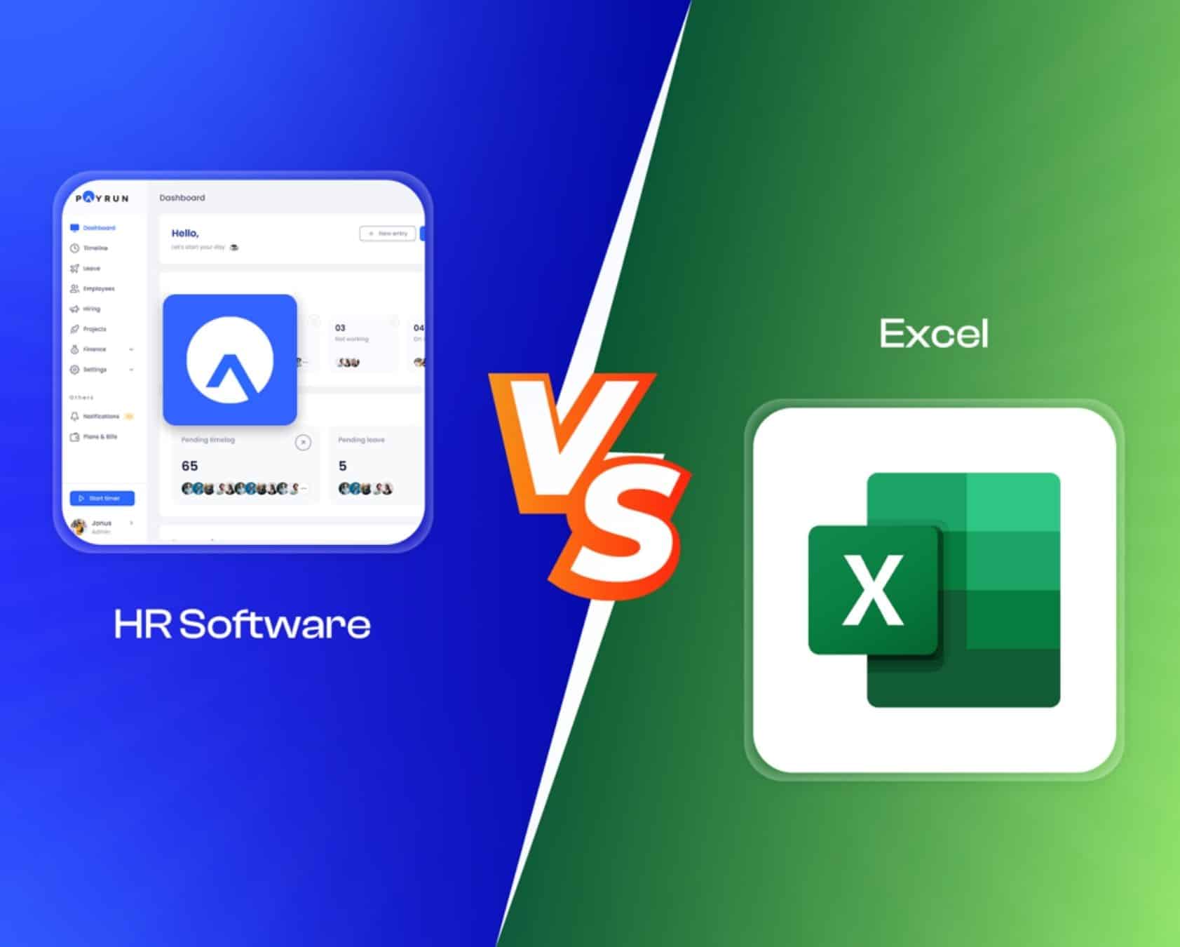 HR Software Vs Excel