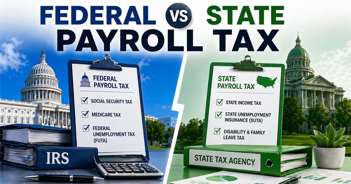 Federal Vs State Payroll Tax