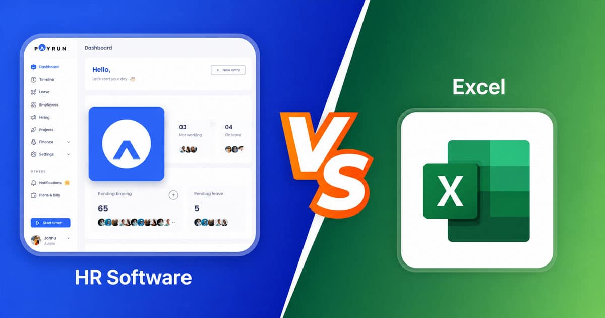 HR Software Vs Excel