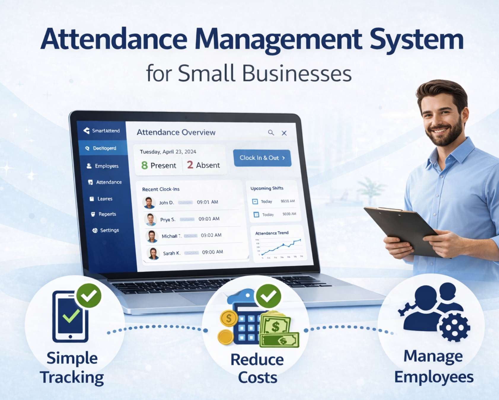 attendance management system for small businesses