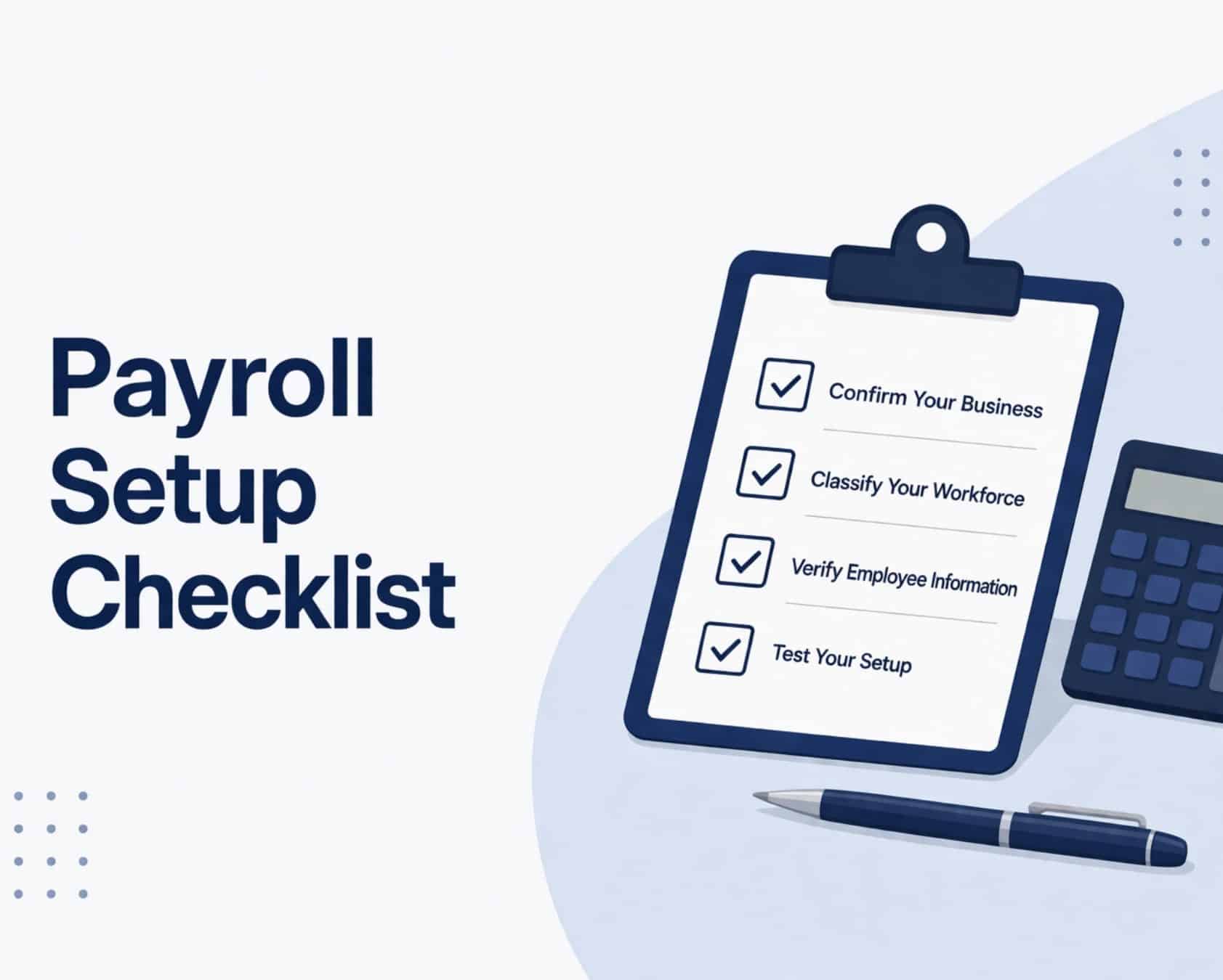 Payroll Setup Checklist