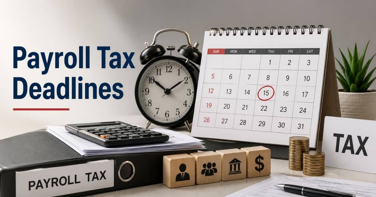 A Complete Guide To Managing Payroll Tax Deadlines Without Penalties